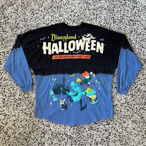 Disney Spirit Jersey Disneyland Halloween Marathon 2024 Long Sleeve Size XXL